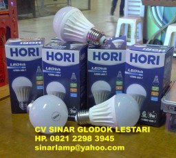 Lampu LED 9W E27W Ceramic HORI